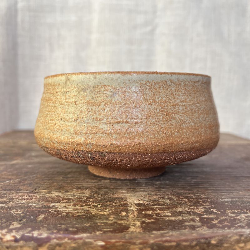 Chawan béžový s drobnou větvičkou