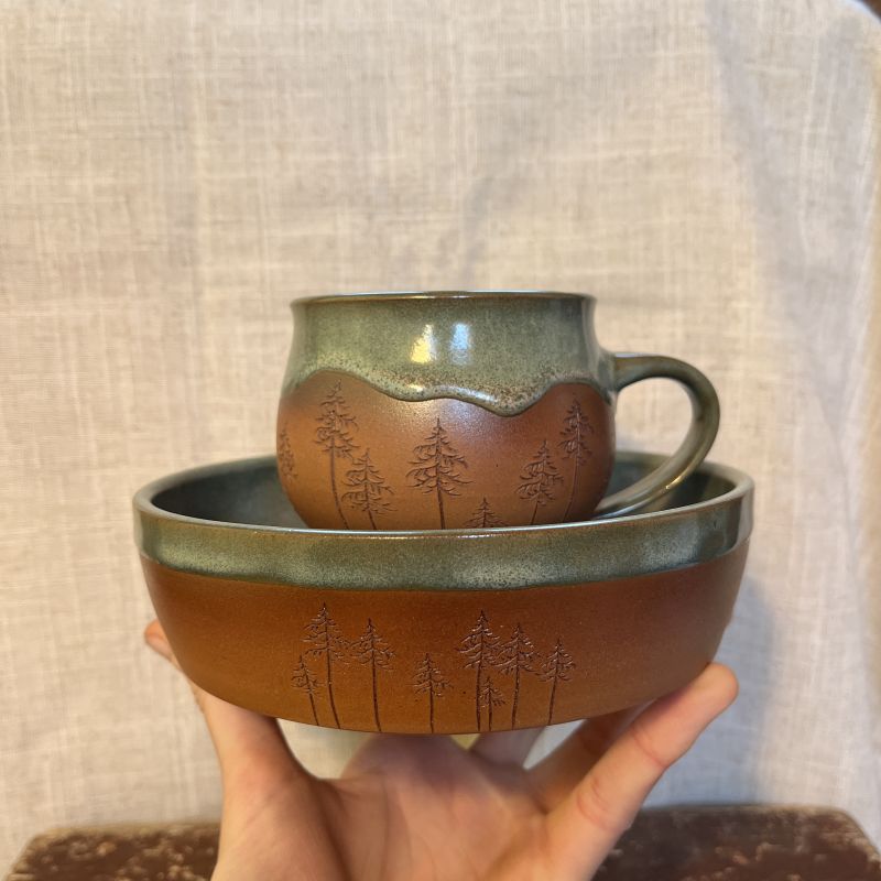 Sada Snídaně v lese