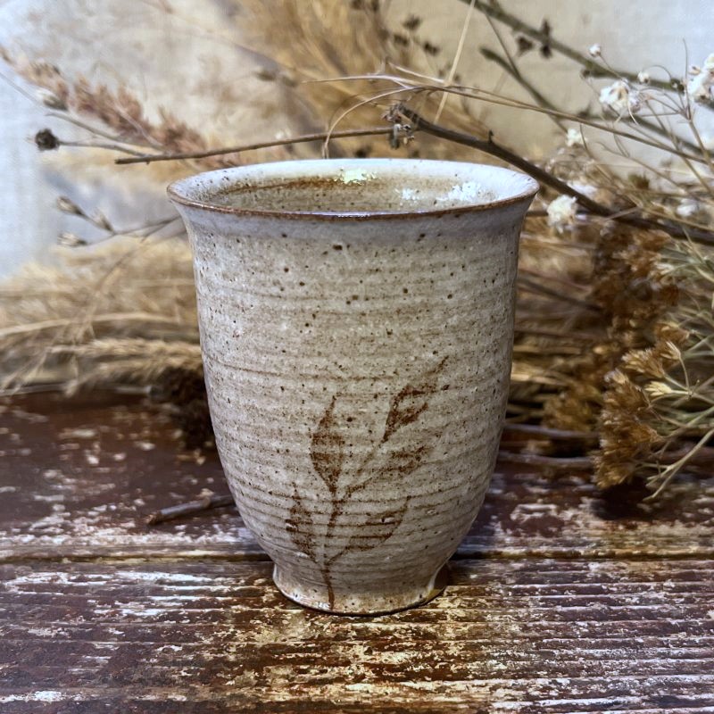 Yunomi šálek Rustic Iron - větvička