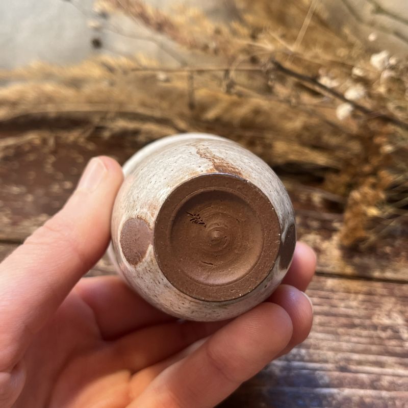 Yunomi šálek Rustic Iron - ptáček