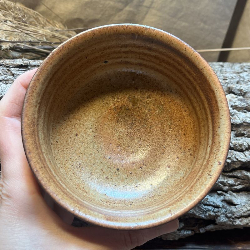 Malý chawan / velká čajová miska Rust