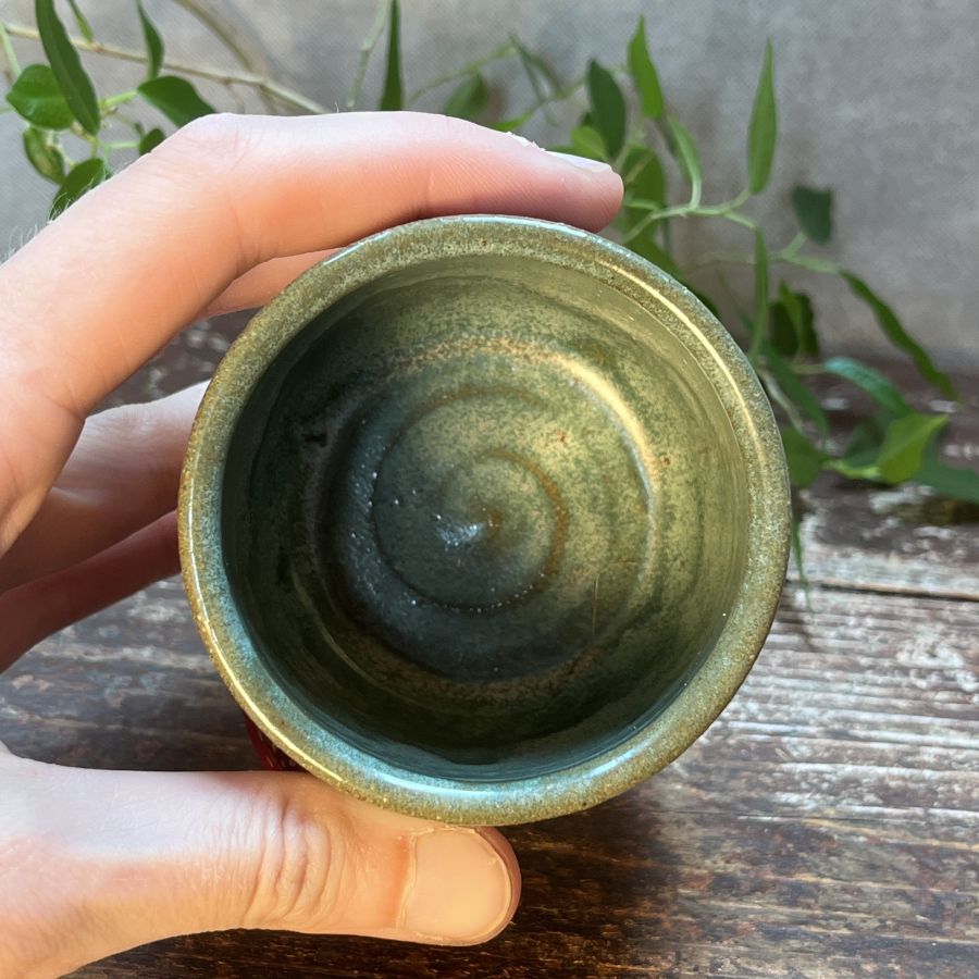 Kalíšek s muchomůrkami