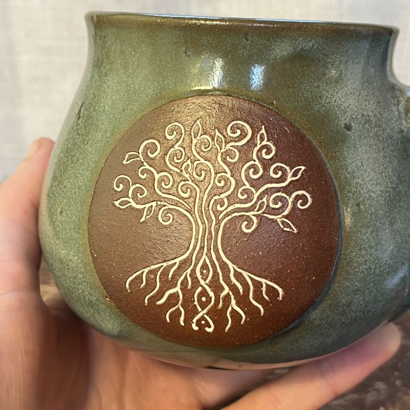 Hrnek Bílý Yggdrasil velký