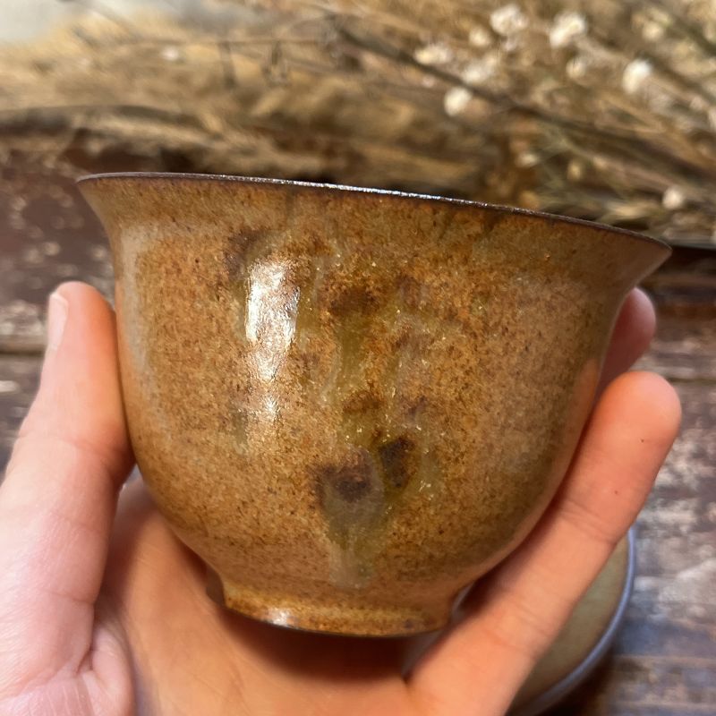 Gaiwan s trávou Rust