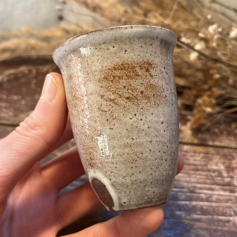 Yunomi šálek Rustic Iron - ptáček