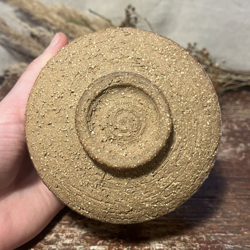 Cestovní chawan Rustic Iron - tráva