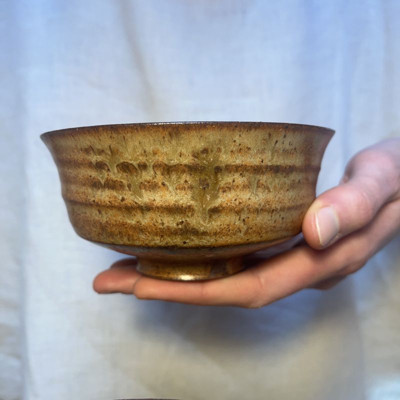 Malý chawan / velká čajová miska Rust