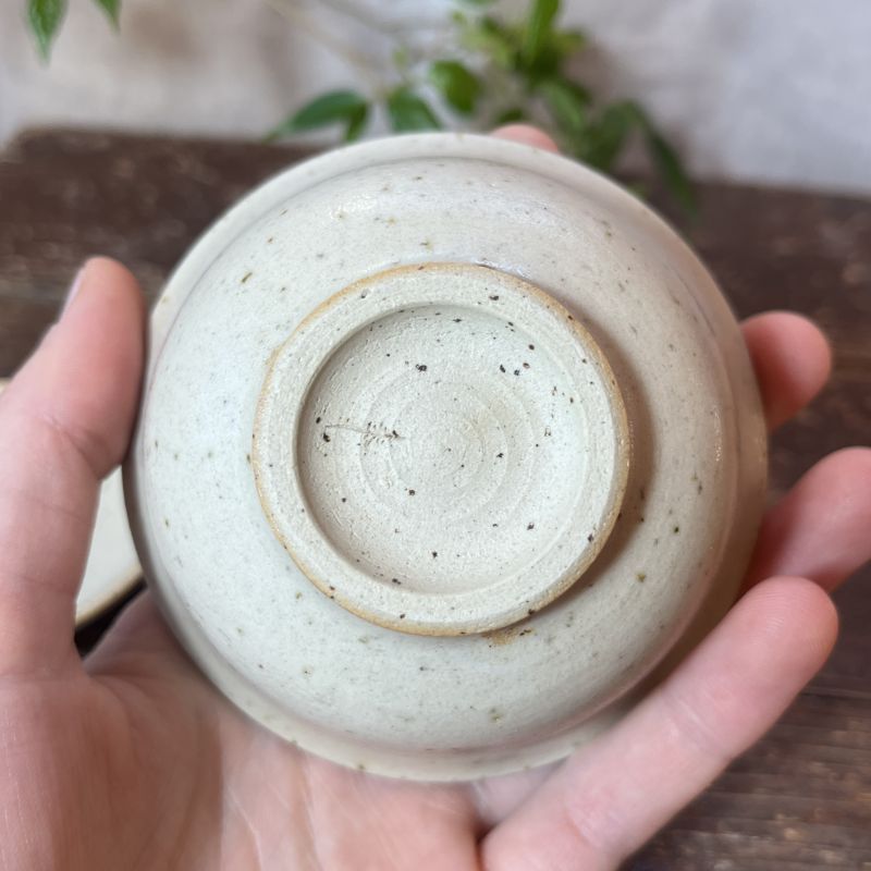 Gaiwan Cream satin s podtáckem