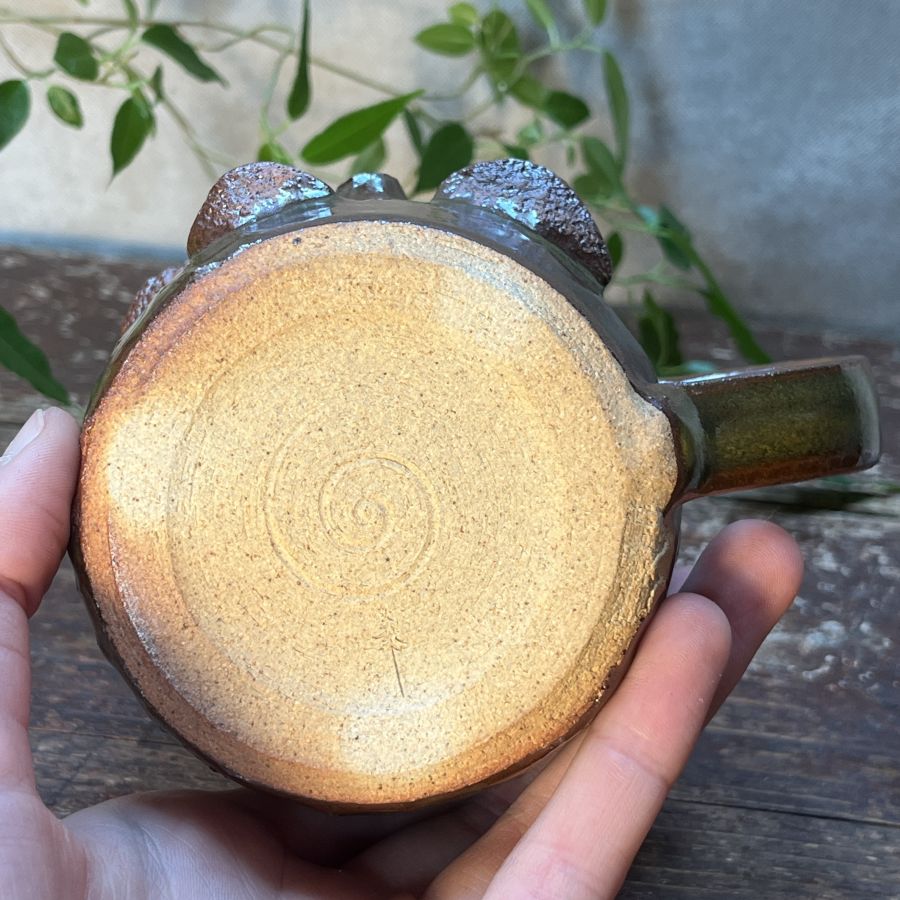 Tmavý hrnek s choroši