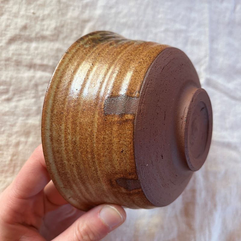 Chawan/miska se železitou malbou