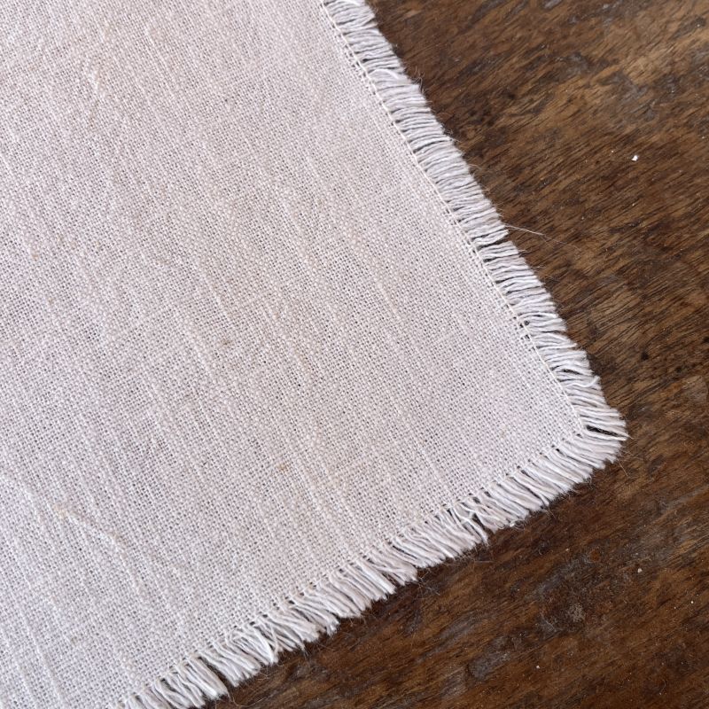 Lněné chabu s lučním potiskem