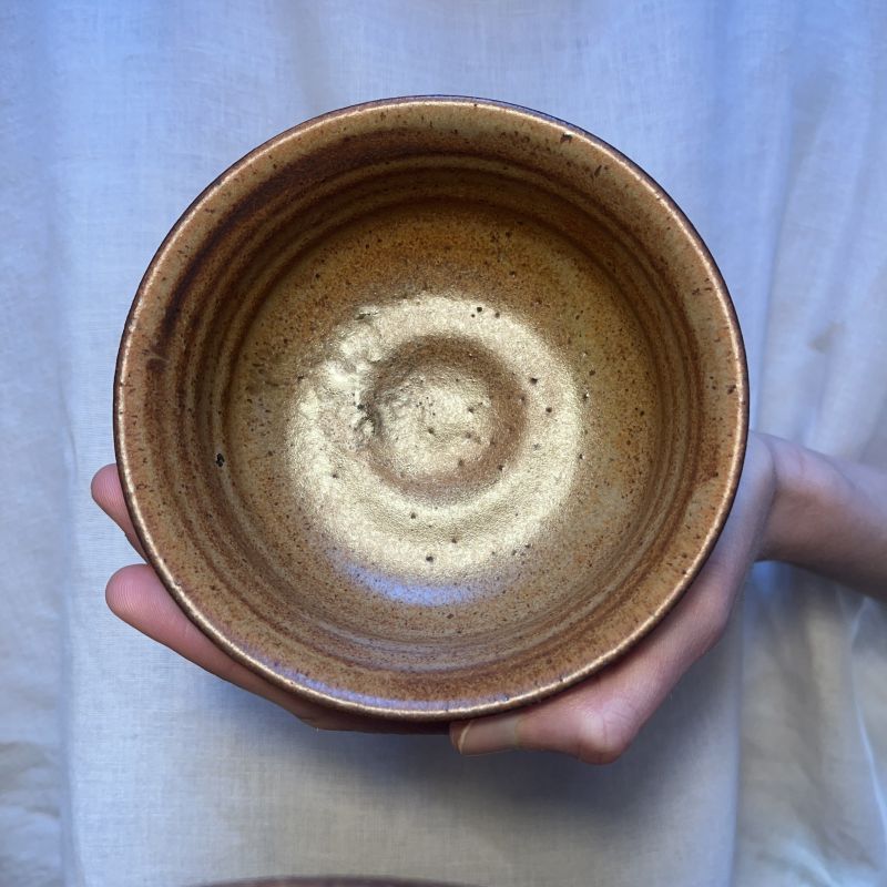 Malý chawan / velká čajová miska Rust