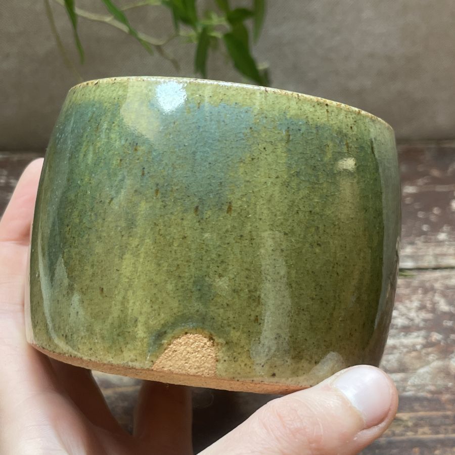 Hrnek s ptáčkem tyrkysový