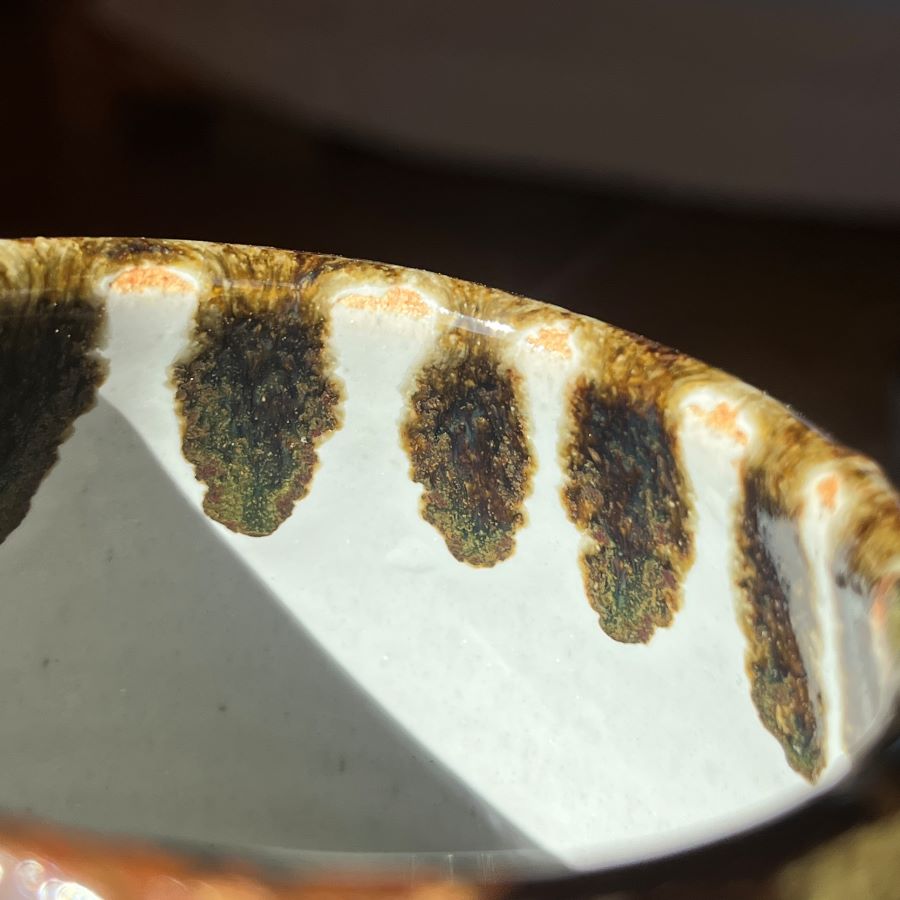 Tmavý hrnek s choroši