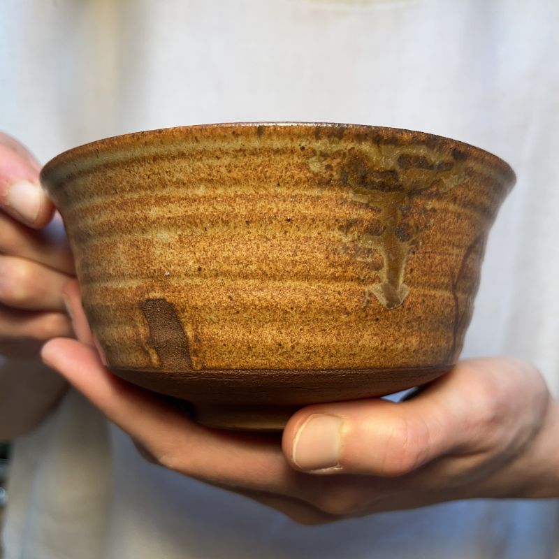 Chawan/miska se železitou malbou